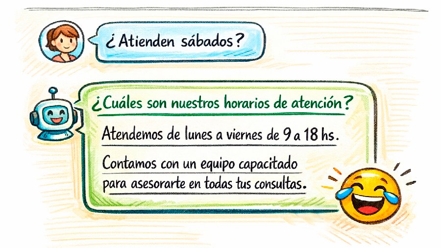 Imagen ilustrativa: Por qué tu chatbot responde mal incluso cuando tiene la información correcta