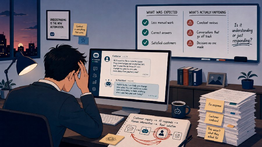 Imagen ilustrativa: Por qué muchas empresas usan IA todos los días… pero no logran que funcione en serio